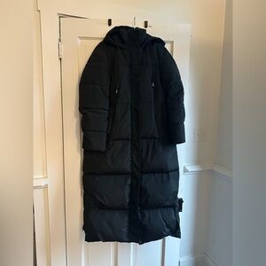 Zara Black Puffer Jacket